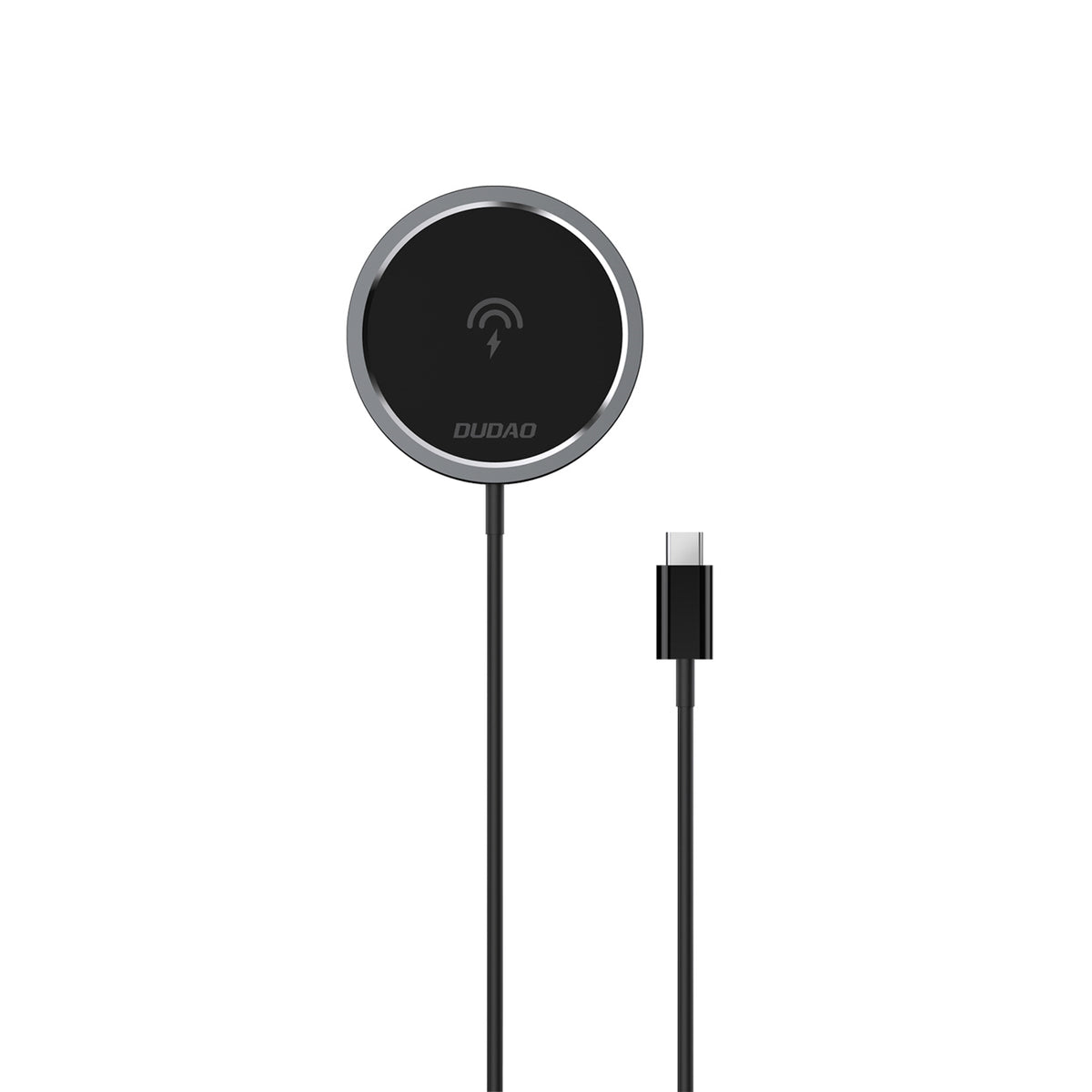 Dudao A12XS 15W MagSafe Compatible belaidis įkroviklis - juodas