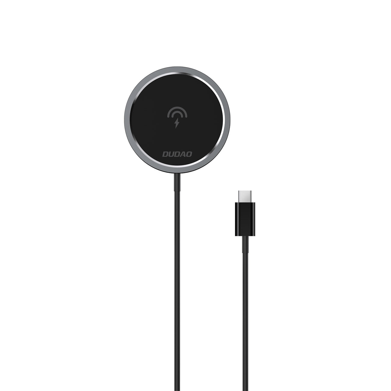 Dudao A12XS 15W MagSafe Compatible belaidis įkroviklis - juodas