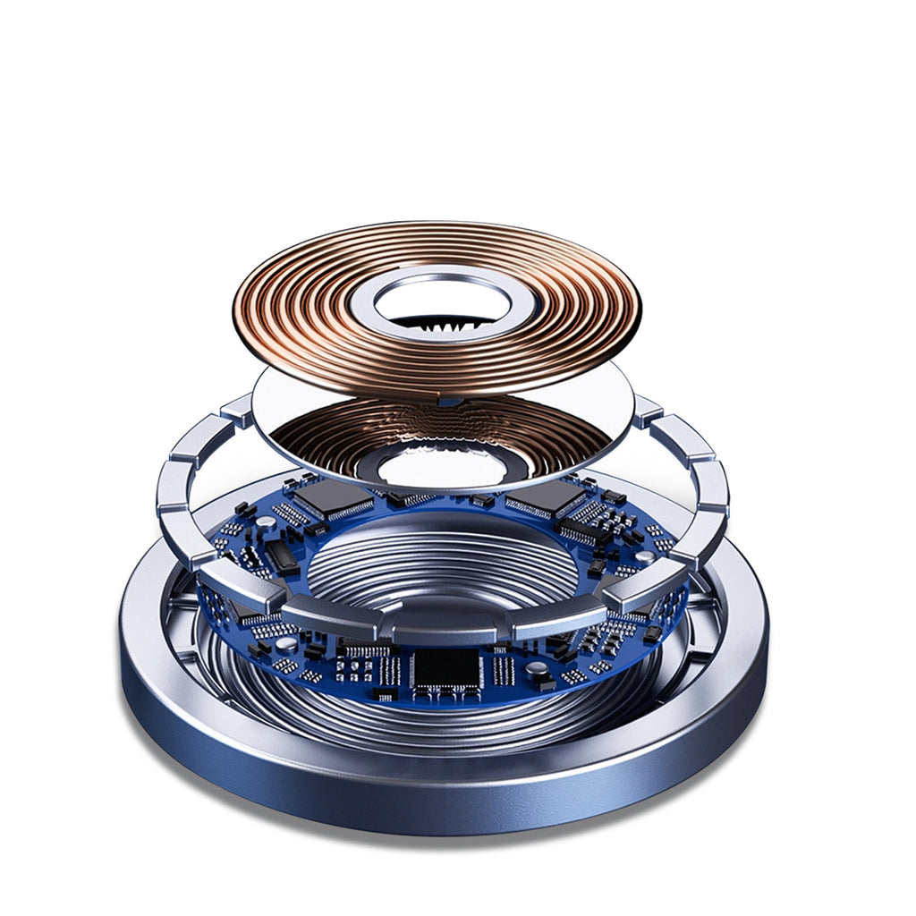 Dudao A12XS 15W MagSafe Compatible belaidis įkroviklis - juodas