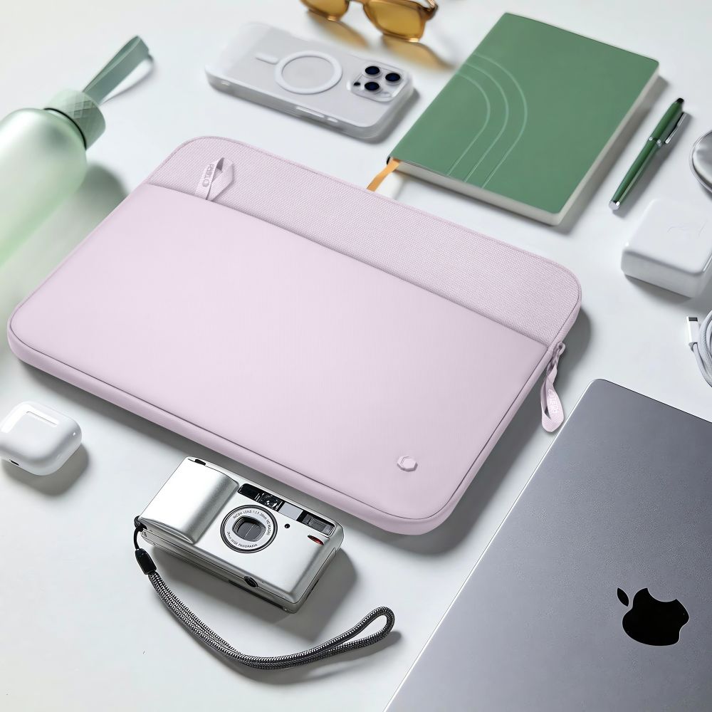 Tech-Protect Sleeve 15-16" nešiojamajam kompiuteriui – rožinė -- Laptop Bags
