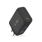 Tech-Protect NC240W-GaN 4-Port 240W sieninis įkroviklis - juodas -- Cell phone chargers