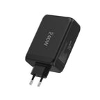 Tech-Protect NC240W-GaN 4-Port 240W sieninis įkroviklis - juodas -- Cell phone chargers