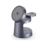 Tech-Protect QI2.2-25W-A48 3in1 Magnetic belaidis įkroviklis - tamsiai mėlynas -- Cell phone chargers