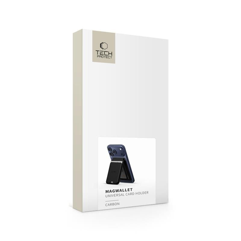 Tech-Protect MagWallet Stand MagSafe Magnetinė telefono piniginė - Juodas -- Uncategorized