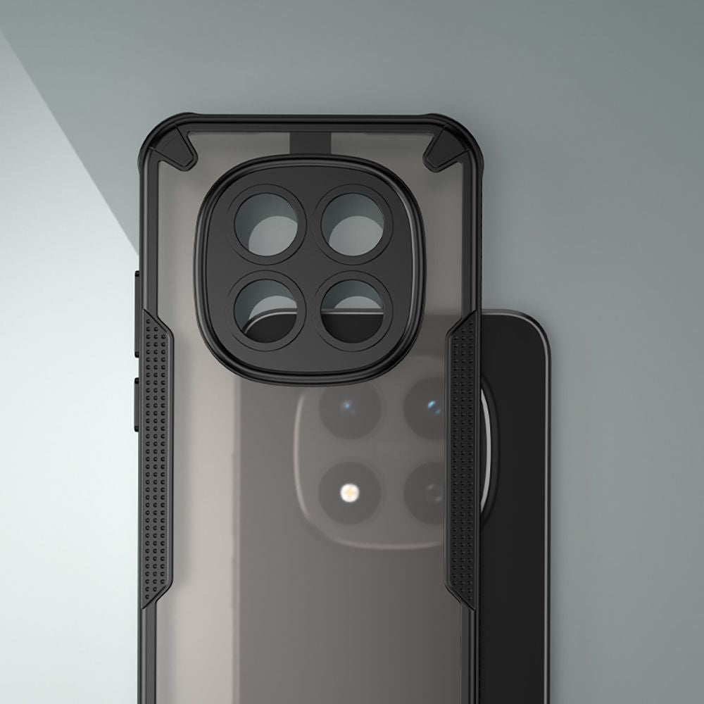 Tech-Protect tvirtas ekrano dėklas, skirtas Xiaomi Redmi Note 15 Pro 5G - juodas -- Xiaomi Redmi Note 15 Pro 5G / Redmi...