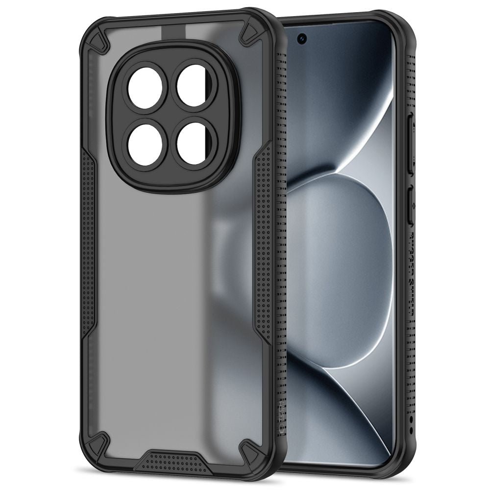 Tech-Protect tvirtas ekrano dėklas, skirtas Xiaomi Poco M8 Pro / Xiaomi Redmi Note 15 Pro+ 5G - juodas -- Xiaomi Poco M8...
