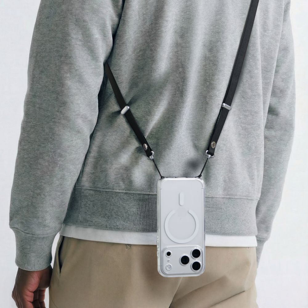 Spigen DA30L telefono dirželis - juodas