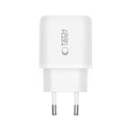 Tech-Protect NCA45W-GAN 2-Port 45W sieninis įkroviklis su USB-C laidu - baltas -- Cell phone chargers