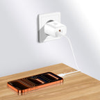 Tech-Protect NCA45W-GAN 2-Port 45W sieninis įkroviklis su USB-C laidu - baltas -- Cell phone chargers