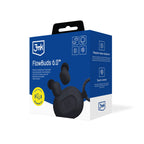 TWS 3mk FlowBuds 6.0 belaidės ausinės – juodos