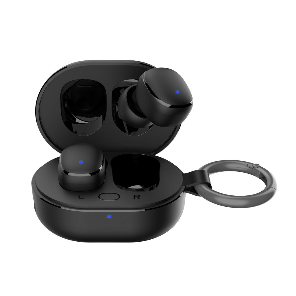TWS 3mk FlowBuds 6.0 belaidės ausinės – juodos