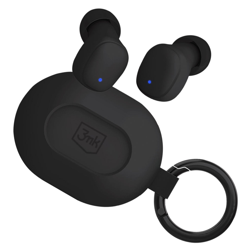 TWS 3mk FlowBuds 6.0 belaidės ausinės – juodos