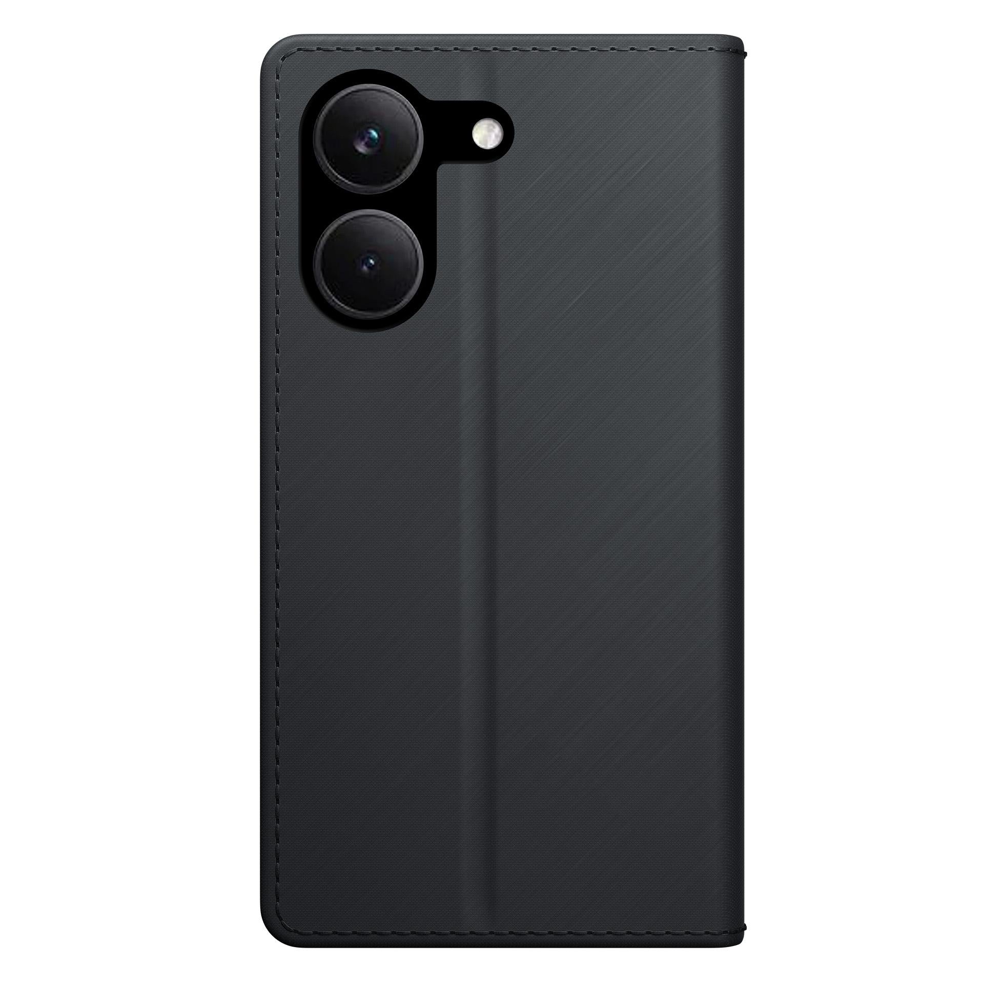 3mk Wallet Case for Xiaomi Poco X8 Pro - Black -- Xiaomi Poco X8 Pro