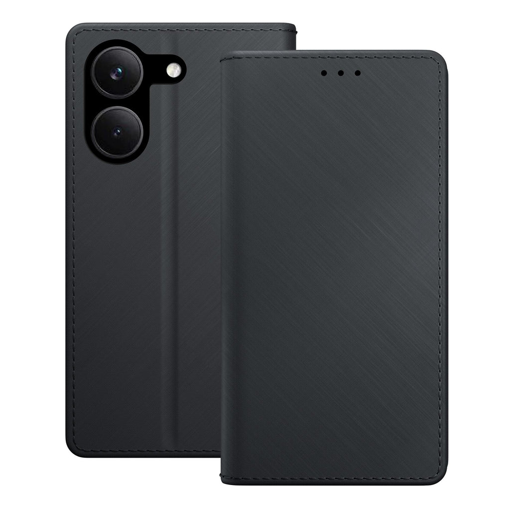 3mk Wallet Case for Xiaomi Poco X8 Pro - Black -- Xiaomi Poco X8 Pro