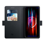 3mk Wallet Case for Xiaomi Poco X8 Pro - Black -- Xiaomi Poco X8 Pro