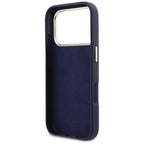 Guess FW Resin Logo dėklas iPhone 17 Pro - mėlynas -- iPhone 17 Pro