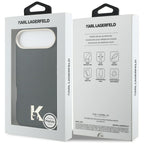 Karl Lagerfeld Karl Head logotipas MagSafe iPhone Air dėklas – juodas -- Cell phone cases and covers