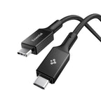 Spigen Essential Laidas EB24015CC USB-C / USB-C 240W 150cm - juodas