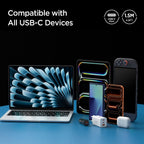 Spigen Essential Laidas EB24015CC USB-C / USB-C 240W 150cm - juodas