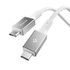 Spigen Essential Laidas EB24015CC USB-C / USB-C 240W 150cm - baltas