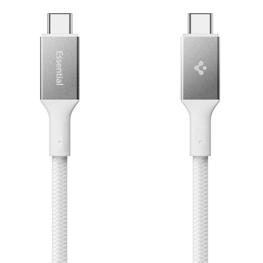 Spigen Essential Laidas EB24015CC USB-C / USB-C 240W 150cm - baltas