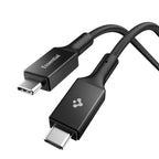 Spigen Essential Laidas EB10015CC USB-C / USB-C 100W 150cm - juodas