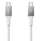 Spigen Essential Laidas EB10015CC USB-C / USB-C 100W 150cm - baltas