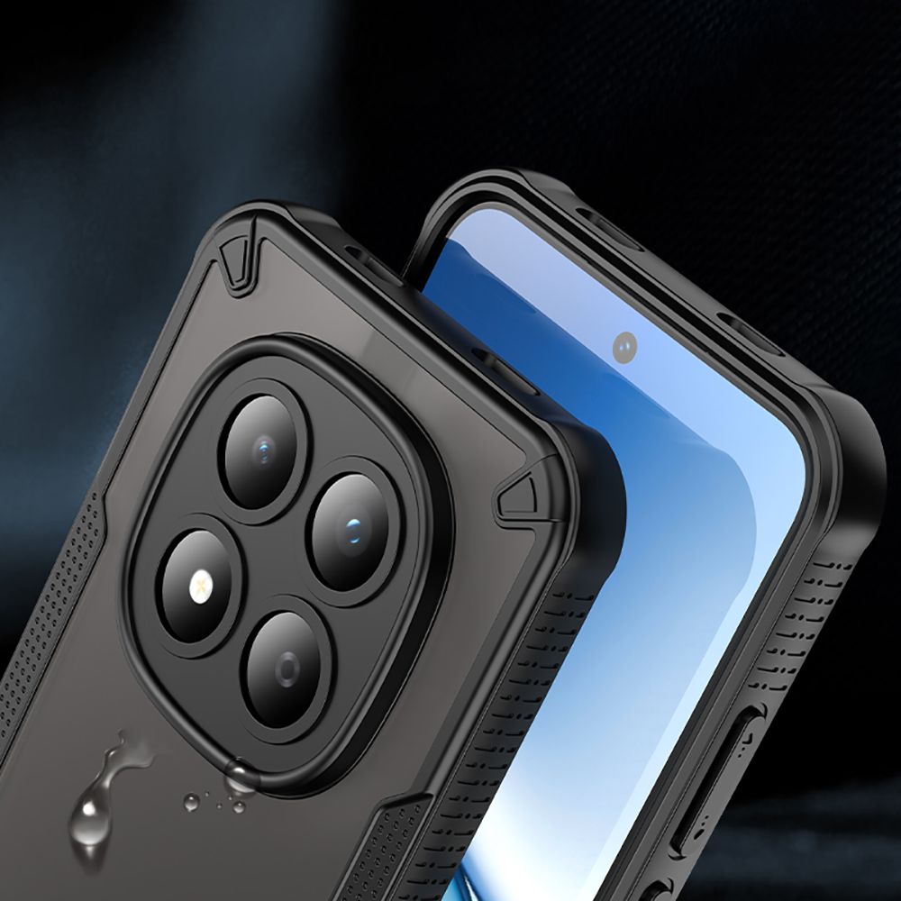 Tech-Protect Rugged Shield MagSafe Dėklas, skirtas Xiaomi Redmi Note 15 Pro 5G - juodas -- Xiaomi Redmi Note 15 Pro 5G /...