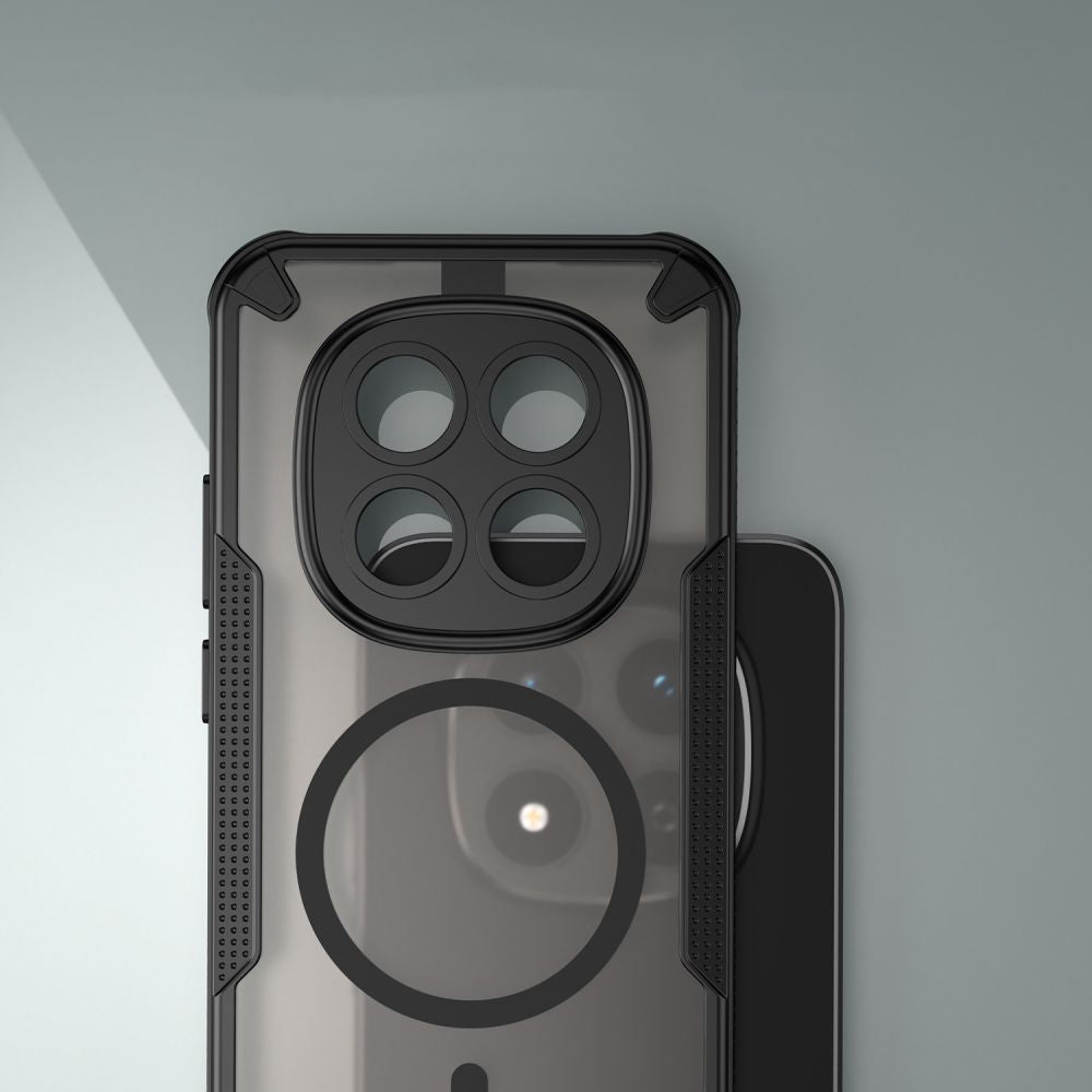 Tech-Protect Rugged Shield MagSafe Dėklas, skirtas Xiaomi Redmi Note 15 Pro 5G - juodas -- Xiaomi Redmi Note 15 Pro 5G /...