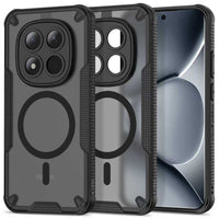 Tech-Protect Rugged Shield MagSafe dėklas, skirtas Xiaomi Poco M8 Pro / Xiaomi Redmi Note 15 Pro+ 5G - juodas