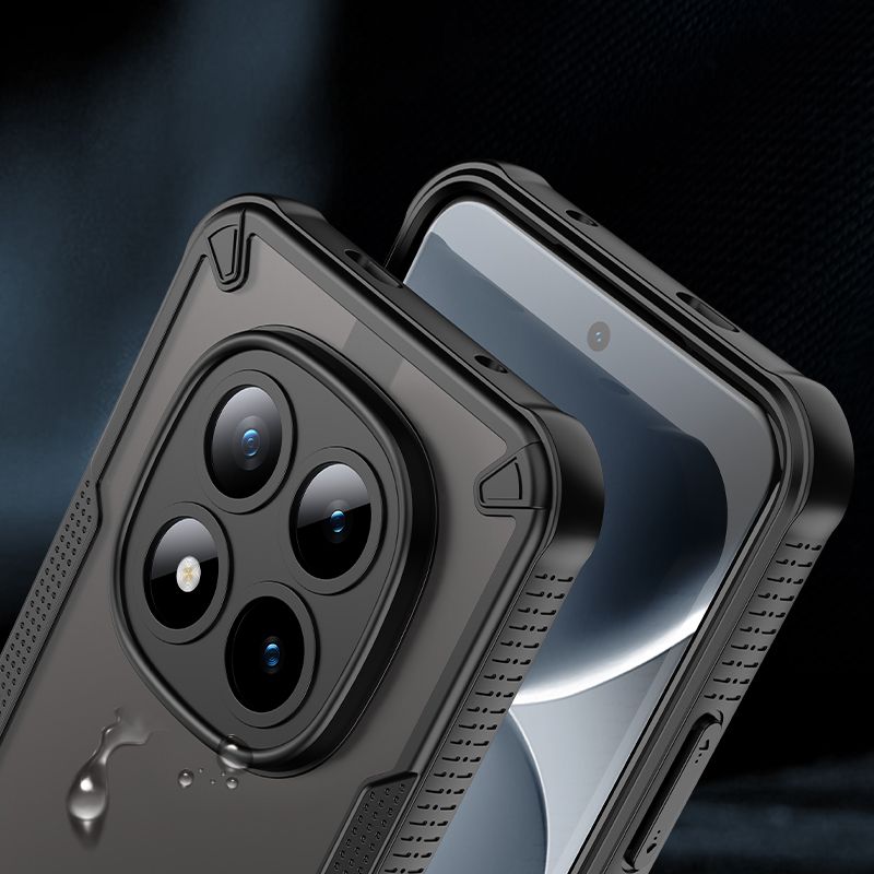 Tech-Protect Rugged Shield MagSafe dėklas, skirtas Xiaomi Poco M8 Pro / Xiaomi Redmi Note 15 Pro+ 5G - juodas -- Xiaomi...