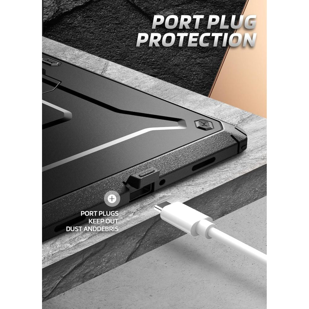 Supcase Unicorn Beetle Pro dėklas, skirtas Samsung Galaxy Tab A11+ – juodas