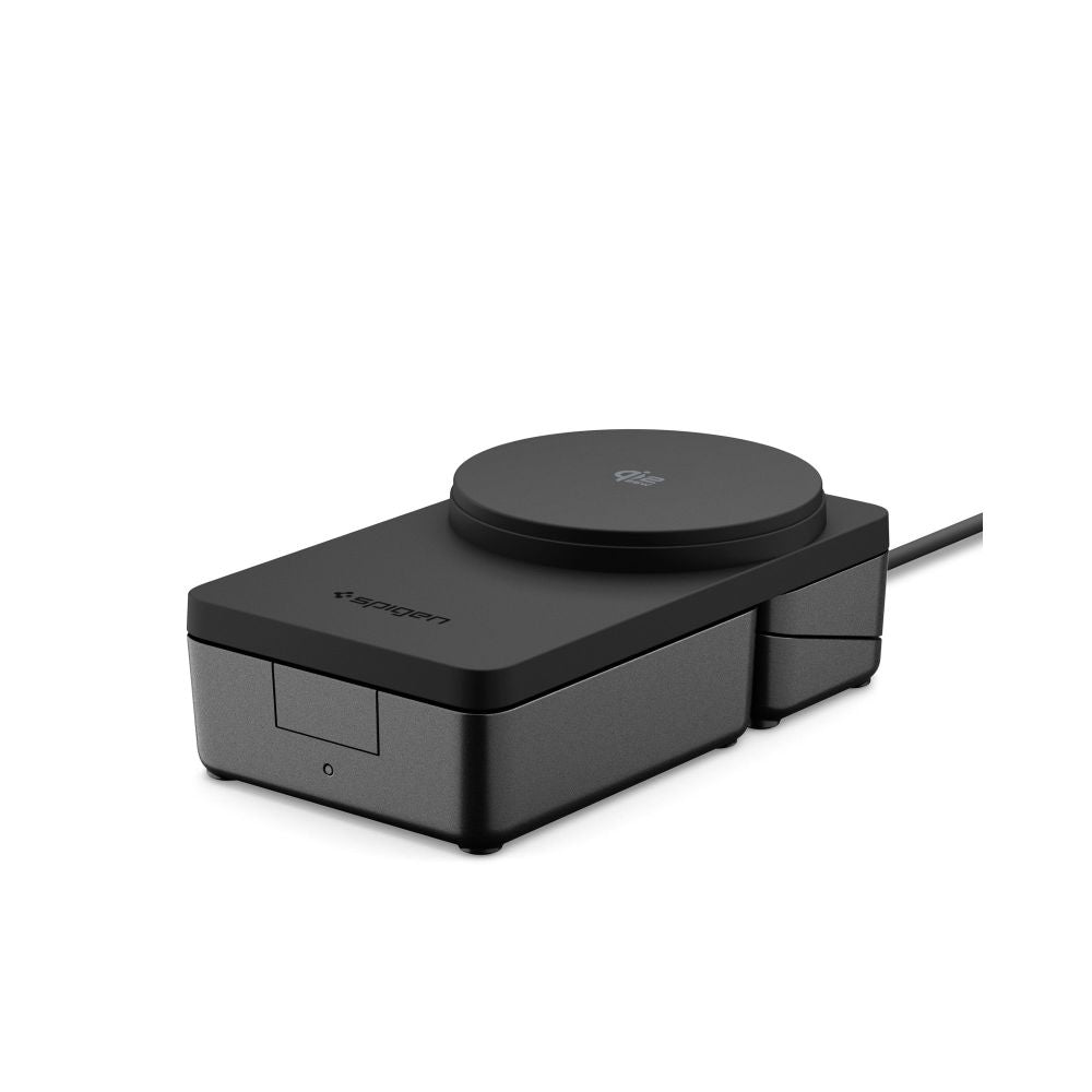 Spigen Essential Qi2.2 25W 3in1 MagSafe Magnetic belaidis įkroviklis - juodas