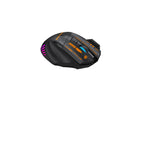 Wozinsky WMGB-1179 Belaidė optinė žaidimų pelė su integruota įkraunamąja baterija 3200 DPI su fonu - Juoda -- Gaming...