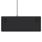 Wozinsky WKG-1044 Nešiojamoji membranininė žaidimų klaviatūra su šviesos efektu - juoda -- Gaming Accessories