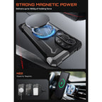 Supcase UB Grip Mag MagSafe Dėklas, skirtas Samsung Galaxy S26 Ultra - juodas
