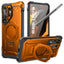 Supcase UB Grip Mag MagSafe Dėklas, skirtas Samsung Galaxy S26 Ultra - oranžinė ir juoda