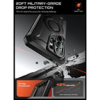 Supcase Unicorn Beetle Pro Mag MagSafe 2-set Dėklas, skirtas Samsung Galaxy S26 Ultra - juodas