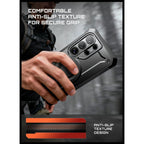 Supcase Unicorn Beetle Pro Mag MagSafe 2-set Dėklas, skirtas Samsung Galaxy S26 Ultra - juodas