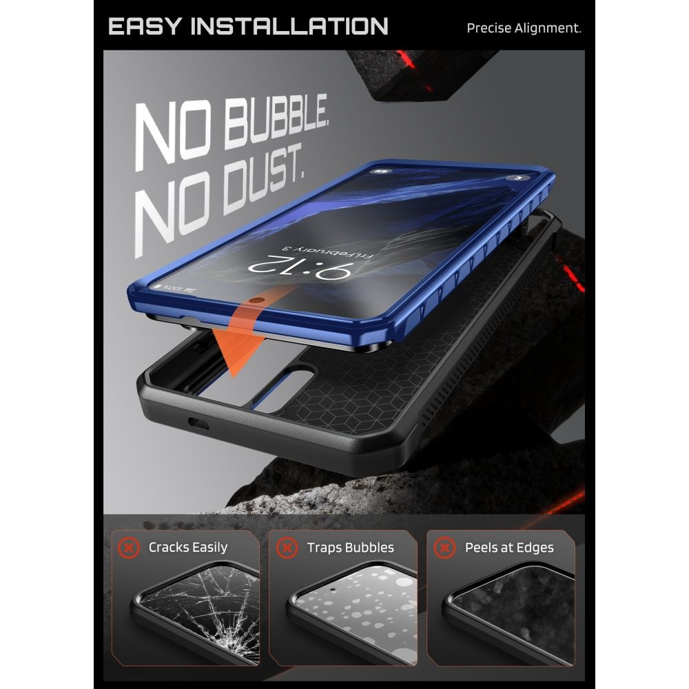 Supcase Unicorn Beetle Pro Mag MagSafe 2 dalių dėklas Samsung Galaxy S26 Ultra - juodas ir tamsiai mėlynas -- Samsung...