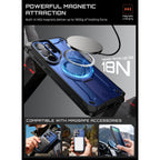 Supcase Unicorn Beetle Pro Mag MagSafe 2 dalių dėklas Samsung Galaxy S26 Ultra - juodas ir tamsiai mėlynas -- Samsung...