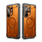 Supcase Unicorn Beetle Pro Mag MagSafe 2 dalių dėklas Samsung Galaxy S26 Ultra - juodas ir oranžinis -- Samsung Galaxy...