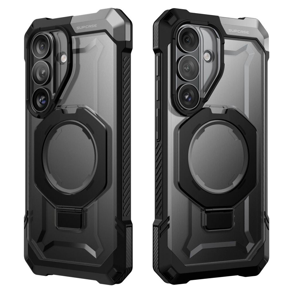 Supcase UB Grip Mag MagSafe Dėklas, skirtas Samsung Galaxy S26 - juodas