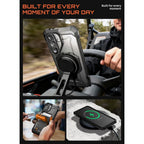 Supcase UB Grip Mag MagSafe Dėklas, skirtas Samsung Galaxy S26 - juodas
