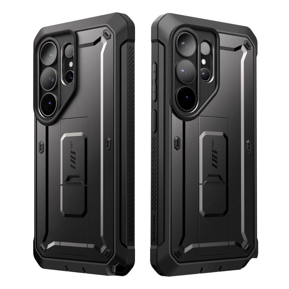 Supcase Unicorn Beetle Pro 2-Pack Dėklas, skirtas Samsung Galaxy S26 Ultra – juodas