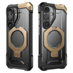 Supcase UB Grip Mag MagSafe Dėklas, skirtas Samsung Galaxy S26 - juoda ir ruda