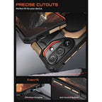 Supcase UB Grip Mag MagSafe Dėklas, skirtas Samsung Galaxy S26 - juoda ir ruda