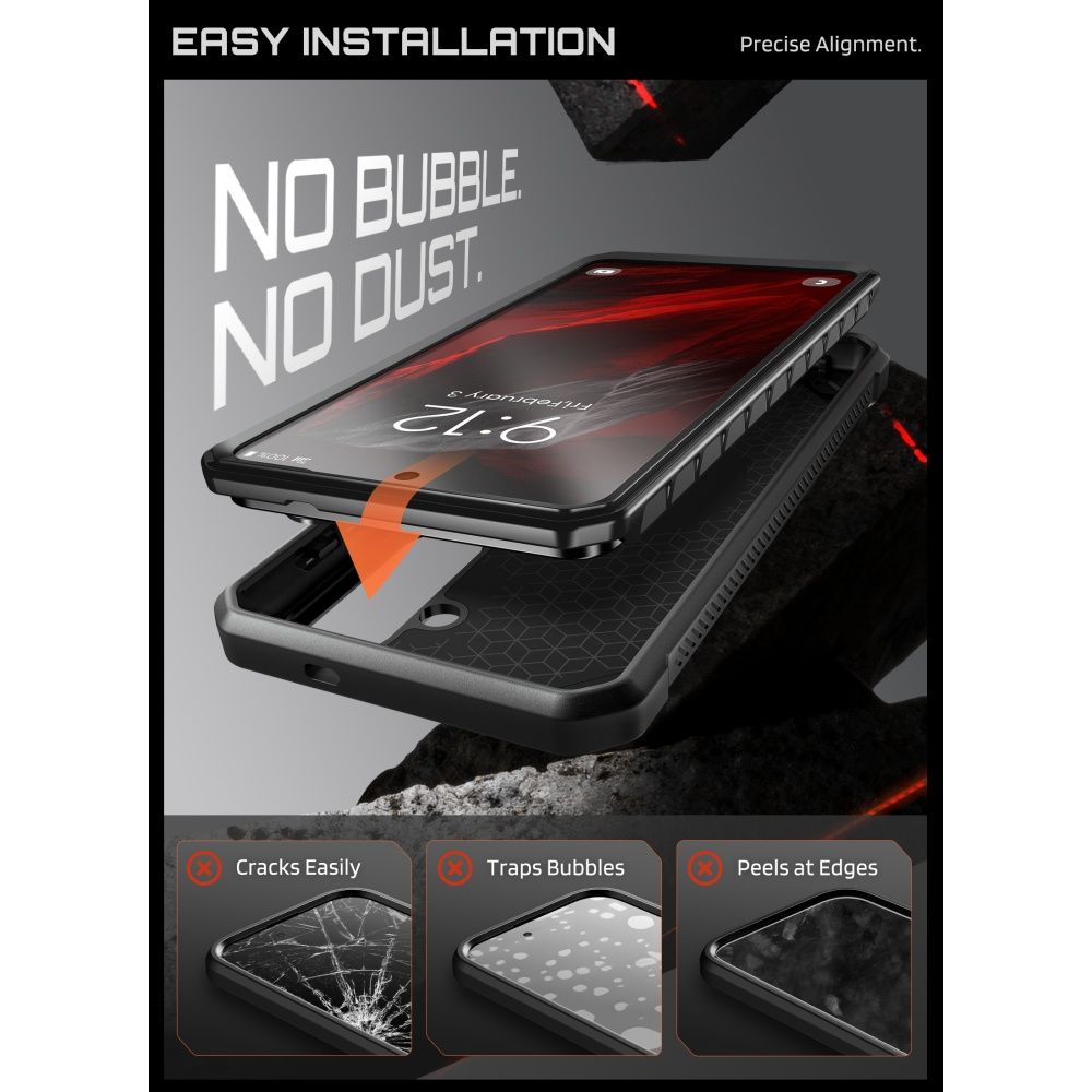Supcase Unicorn Beetle Pro Mag MagSafe 2-Set Dėklas, skirtas Samsung Galaxy S26 - juodas