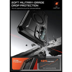 Supcase Unicorn Beetle Pro Mag MagSafe 2-Set Dėklas, skirtas Samsung Galaxy S26 - juodas