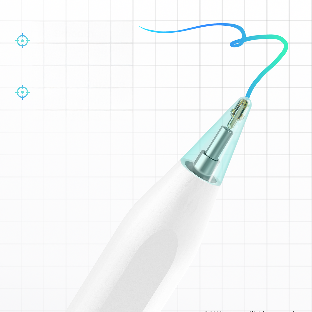 Metapen Pencil A8 iPad - baltas -- iPad
